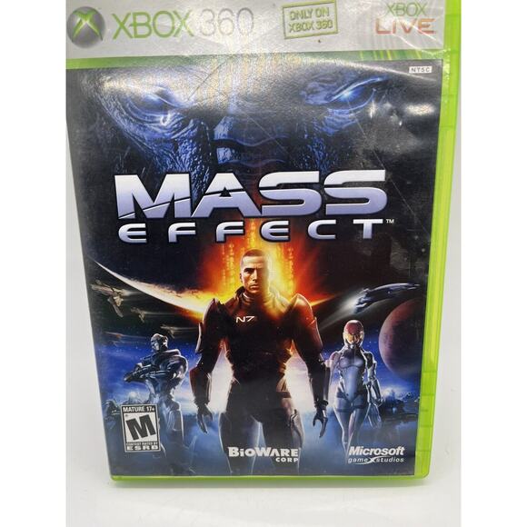 Mass Effect Xbox 360 - Complete CIB - TESTED - Picture 2 of 7
